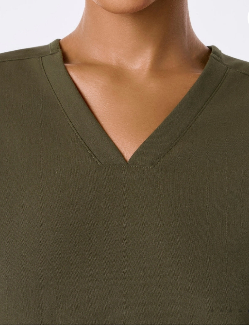 Figs Casma Medical Scrub Top Three Pockets Professional, Fir Green Size M. - Picture 8 of 16